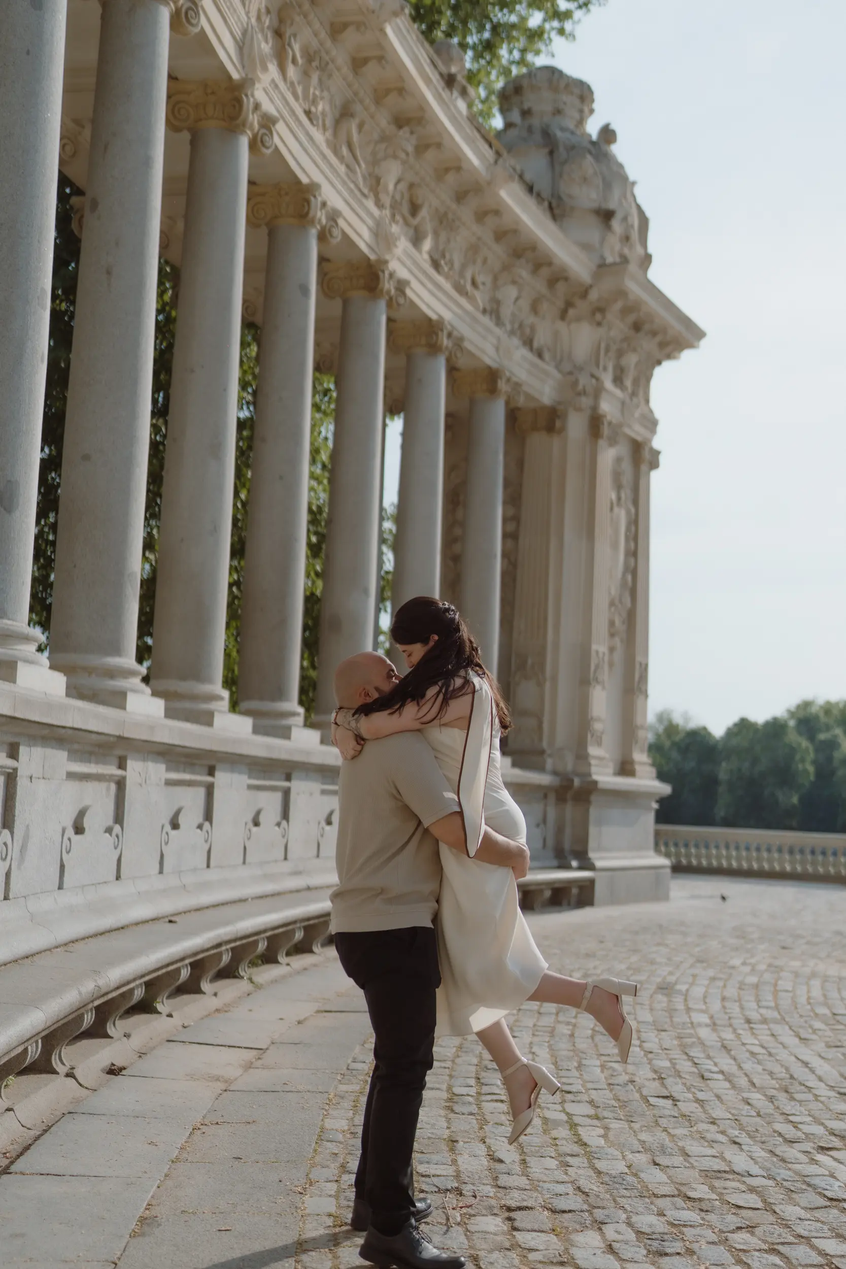 Sesión de pareja en Madrid · Me caso, literal