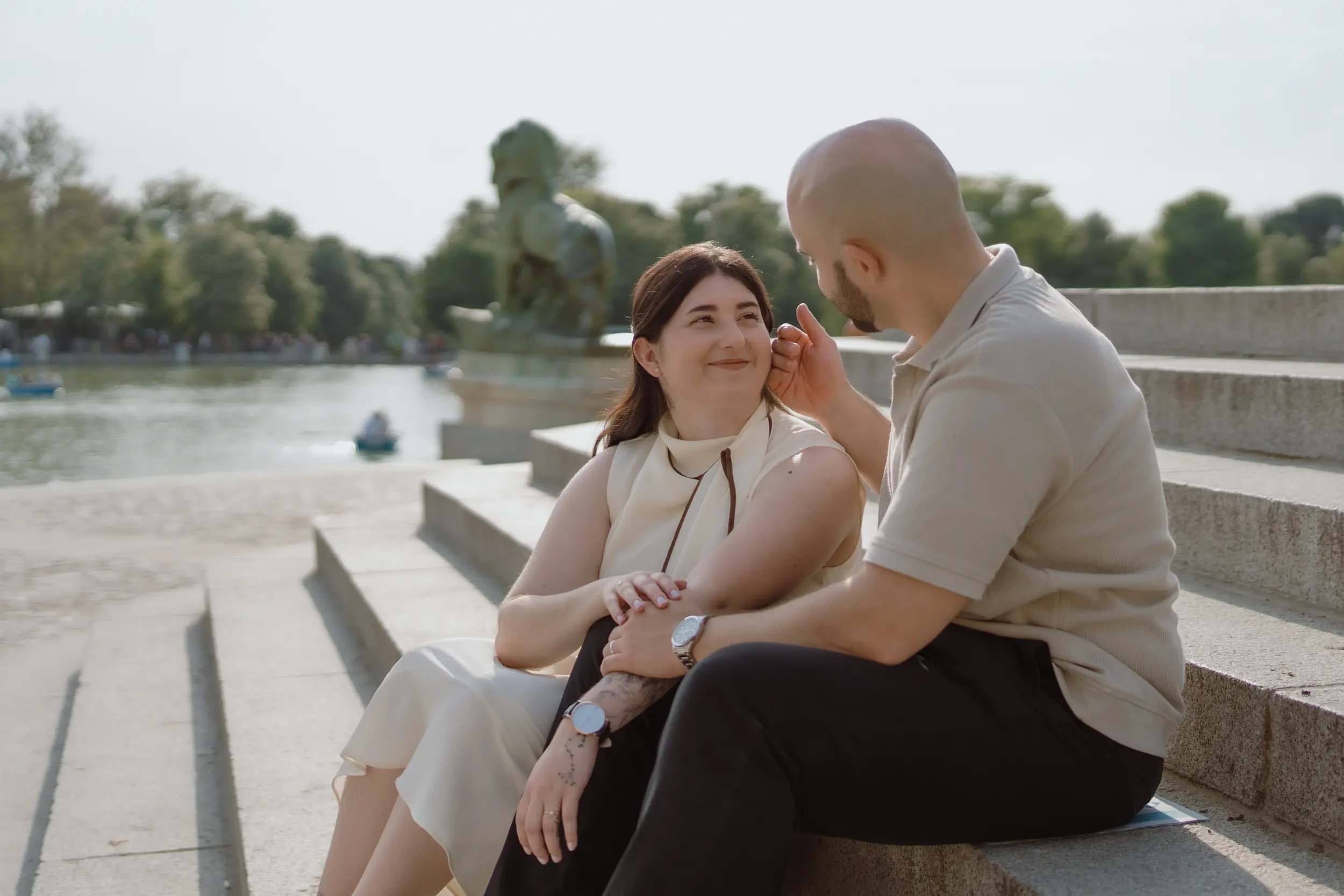 Sesión de pareja en Madrid · Me caso, literal