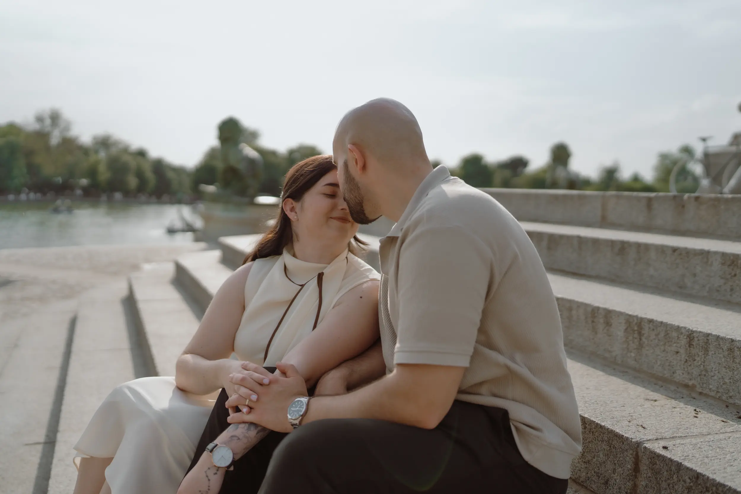 Sesión de pareja en Madrid · Me caso, literal