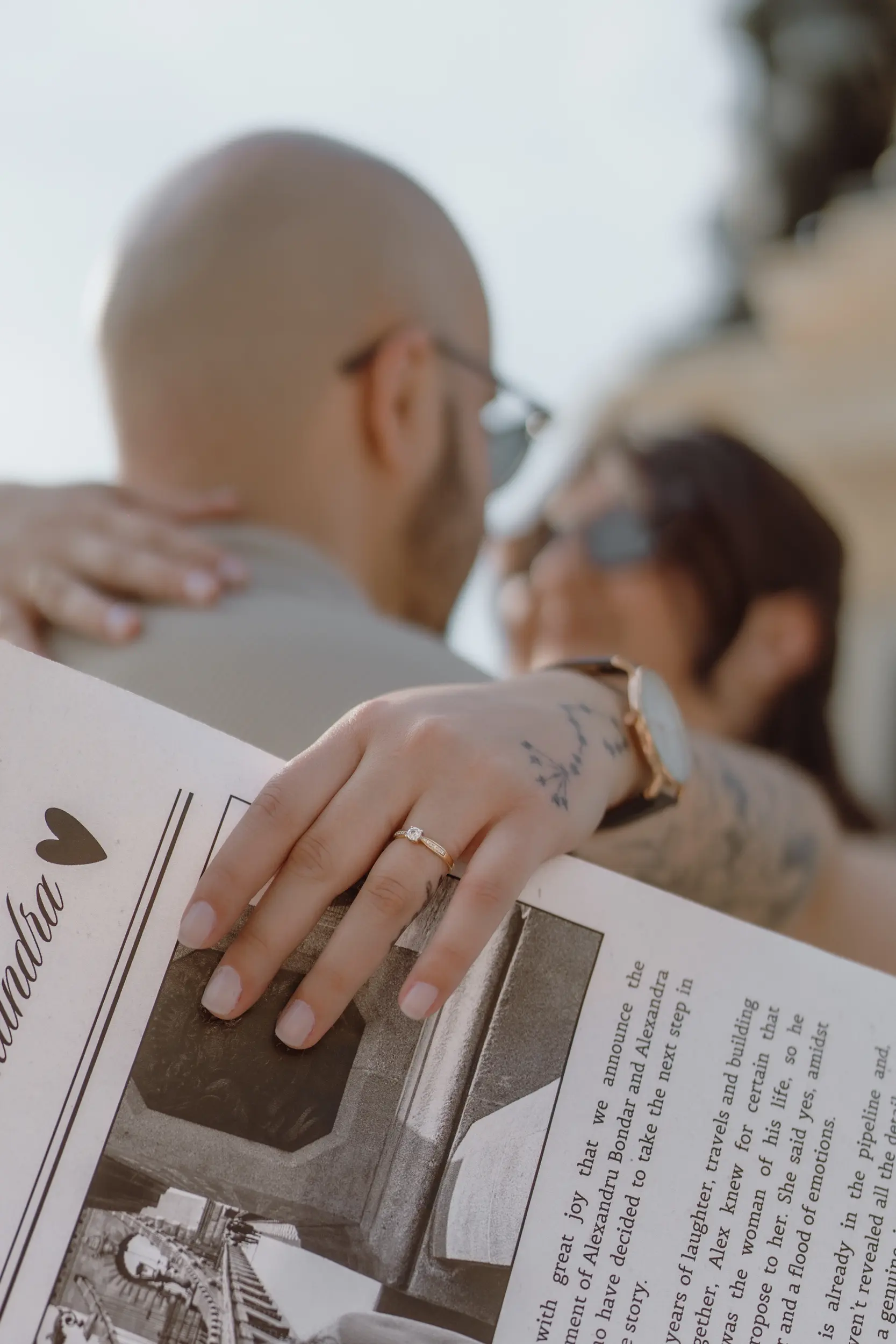 Sesión de pareja en Madrid · Me caso, literal